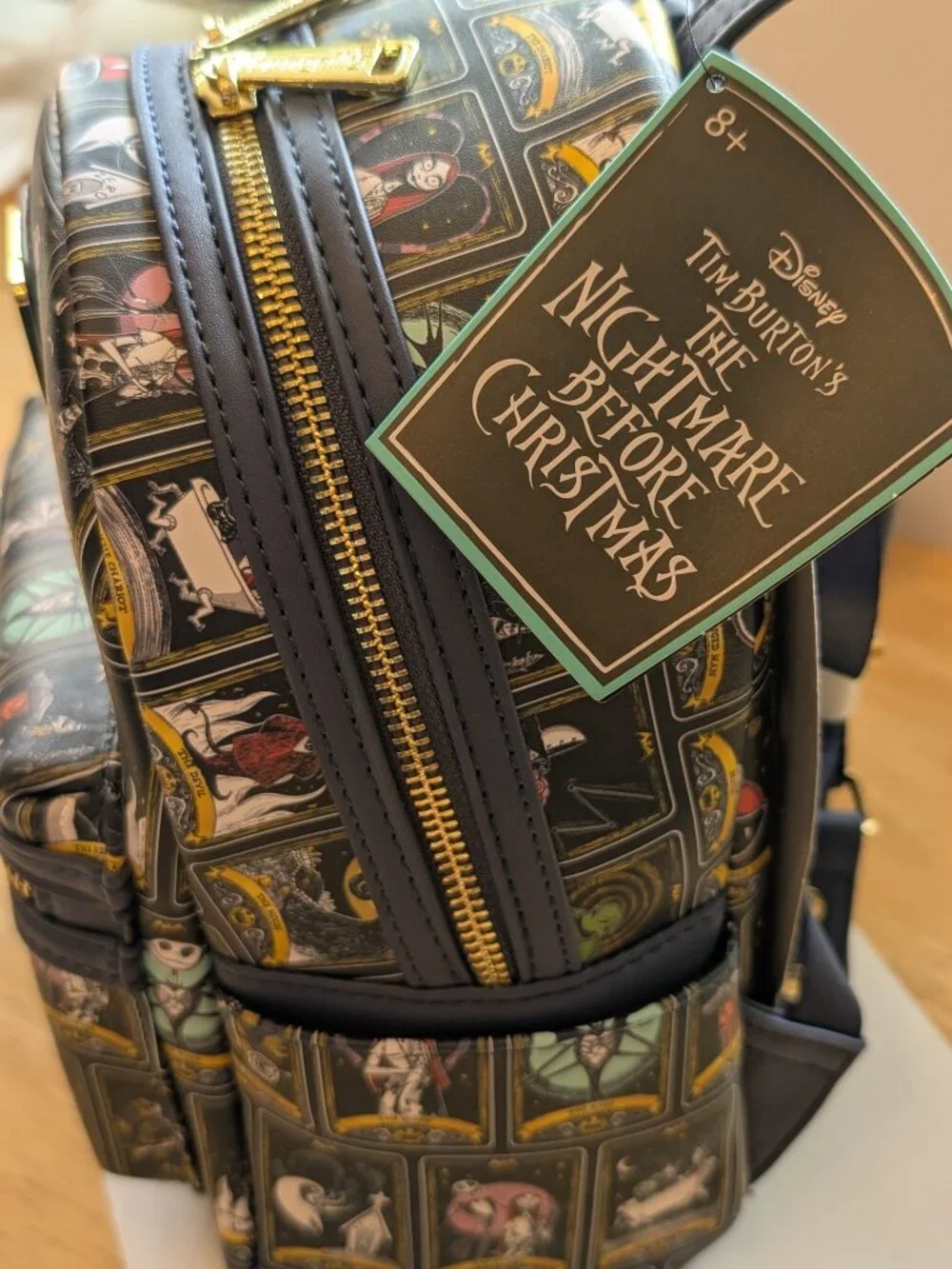 Loungefly Nightmare Before Christmas Tarot Cards Mini Backpack - NWT